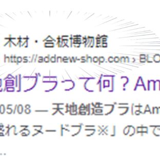 Google検索すると弊社サイト名に何故か表示されていた木材・合板博物館とは？